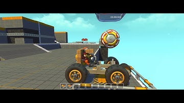 Scrap Mechanic Challenge 4 (0.3.3 Test) New Record 35.425 seconds!