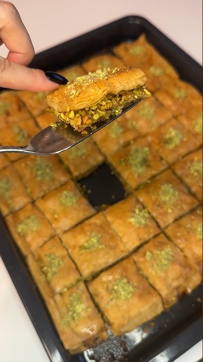 Турецкая пахлава с фисташками ( baklava) рецепт в комментарии - YouTube