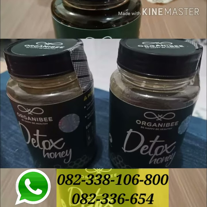 Organibee detox honey asli // Review detox honey madu diet 082338106800