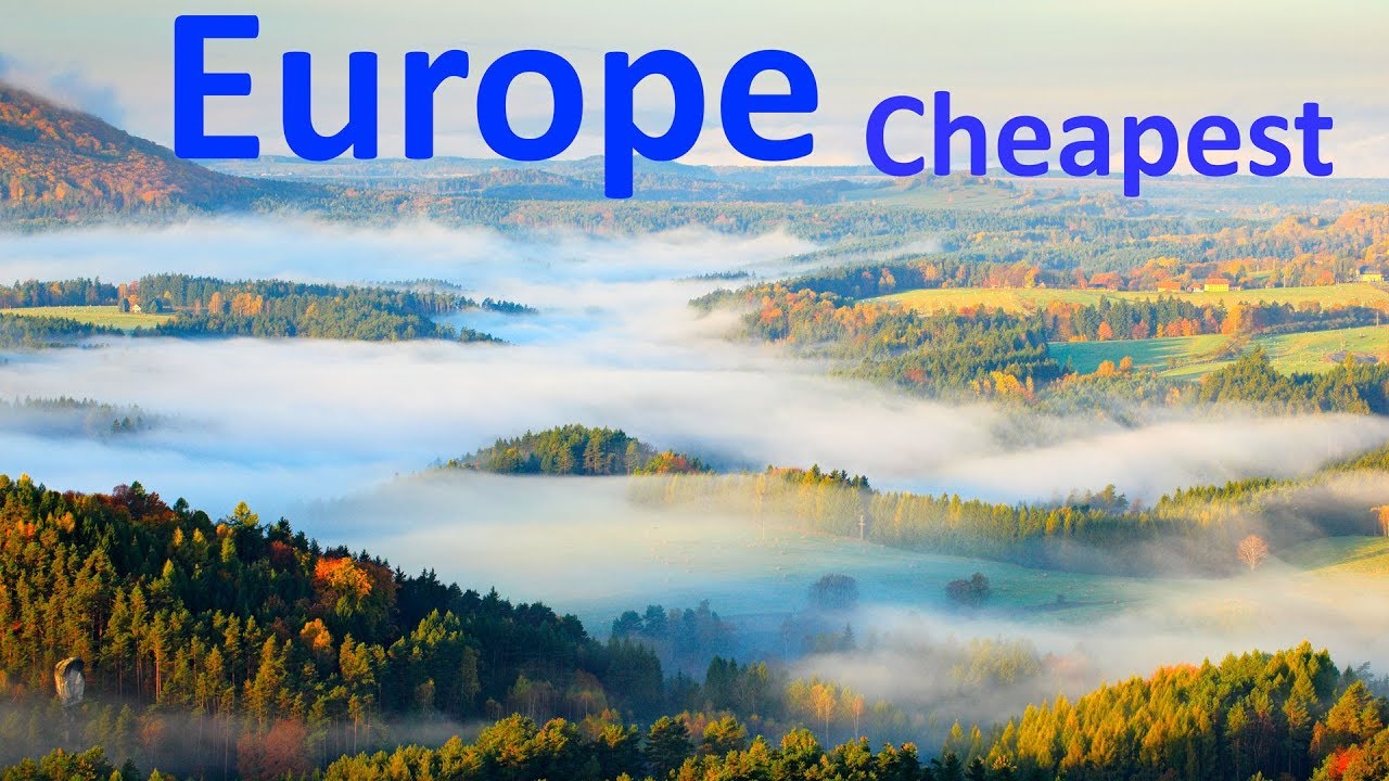 Top 10 Cheapest Countries to Live in Europe - YouTube