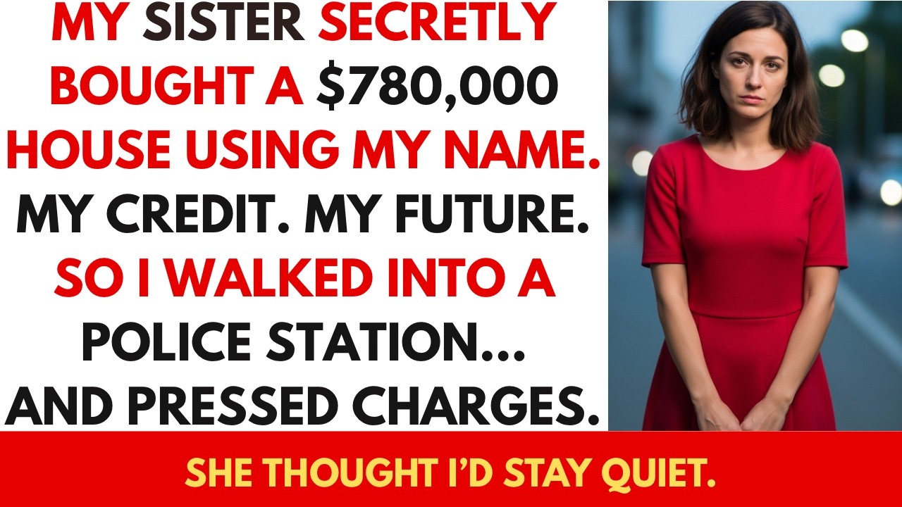 My Sister Bought a House With a $780,000 Loan in My Name — I Pressed Charges.