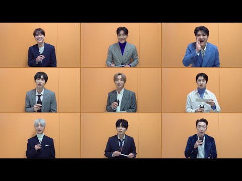 SUPER JUNIOR 한마디 인터뷰 @'우리에게 (The Melody)' MV 촬영장