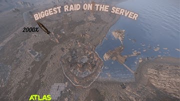 How We Launched 2,000+ Rockets to Pull Off the Biggest Raid in Server History | Atlas Eu Medium