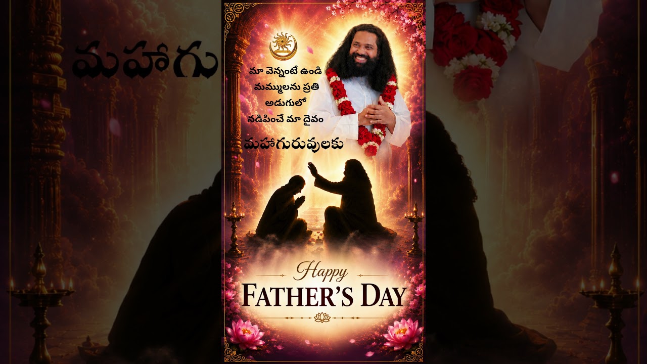 Happy Father’s Day MahaaGURUji #HappyFathersDay #MahaaGuruJi #aumaujayaa