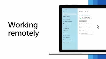 Work from home more securely