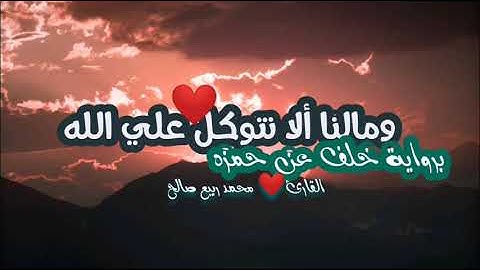 ما تيسر من سورة إبراهيم - القارئ محمد ربيع صالح