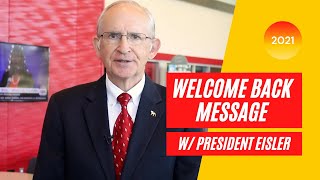 Welcome Back to 2021 with President Eisler