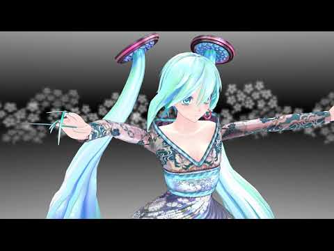 【ＭＭＤ】初音ミク　千本桜