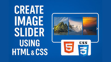 Create Image Slider using HTML & CSS