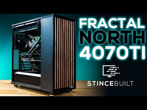 Black Fractal Design North Build 13600k + RTX 4070ti