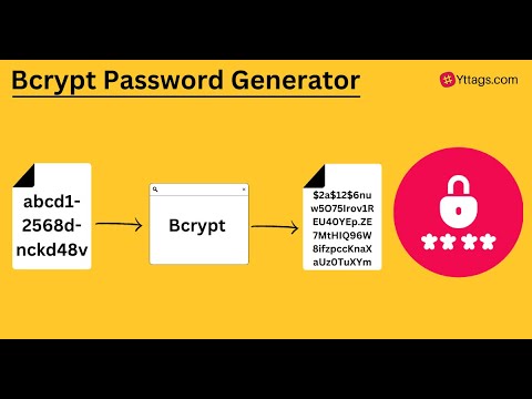 Bcrypt Password Generator