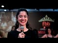 Mehak punjabis introduction at miss india maharashtra 2018 auditions