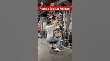 Reverse Grip Lat Pulldown Demo #shorts