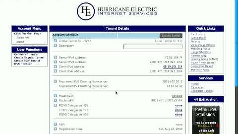 Tunnelbroker.net Tour & Tunnel Creation