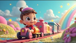 Magic Alphabet Train – A to Z Adventure! | Fun ABC Song for Kids | Colorful Learning Rhyme