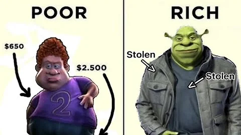 Snotty Boy vs Shrek glow up meme [ULTIMATE]