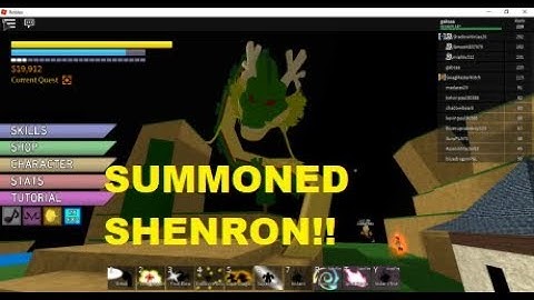 SUMMONING SHENRON!! | Roblox: Dragon Ball Z Final Stand |