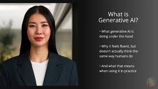 AI Essentials Training Video Series: What Is Generative AI, And What Isnt It