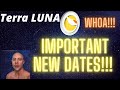 Important New Dates for Terra Luna Classic! Lunatics Token Pumping! Burning! Crypto! Lunc News Today