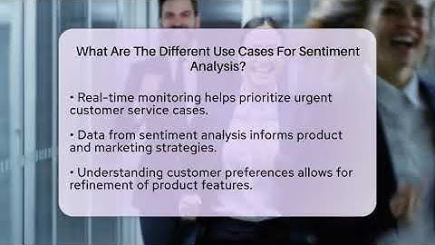 What Are The Different Use Cases For Sentiment Analysis? - Everyday-Networking