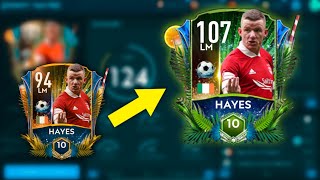 94 ➡️ 107 OVR! 136 PACE ⚡️JOHNNY HAYES IS THE BEST CHEAP BEAST WINGER IN FIFA MOBILE 21!