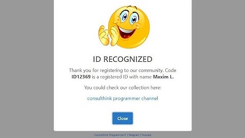 Apps Script - WebApp | QR Code Scan to Identified ID (Member)