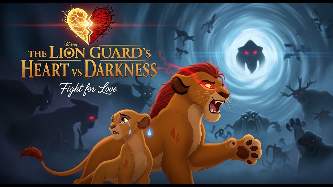 The Lion Guard’s Heart vs Darkness 🦁💔 | Fight for Love | Emotional Lion King AU Story