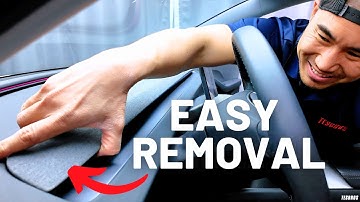 How to Remove The Dashboard Trim on a Model 3 Highland Refresh in 5 Minutes or Less
