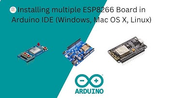 How to install esp8266 board || Installing ESP8266 Board in Arduino IDE (Windows, Mac OS X, Linux)