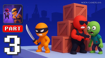 Stealth Master - Gameplay Walkthrough Part 3 : Silent Strike Mastery (iOS, Android)