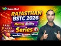 Rajasthan Pre Bstc 2026 | Part -1 | श्रृंखला (Series) Complete Course | Mental Ability