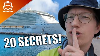 Tips & Secrets for Allure of the Seas