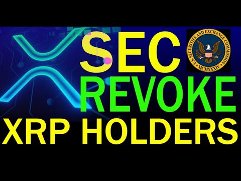 🚨SEC Tries To REVOKE XRP Holders💥Ripple Chairman Chris Larsen, Jay Clayton Speaks, XRPL Grants 1 🚨SEC Tries To REVOKE XRP Holders💥Ripple Chairman Chris Larsen, Jay Clayton Speaks, XRPL Grants thumbnail
