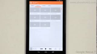 Google Nexus 7 - Introduction To Music Player screenshot 5