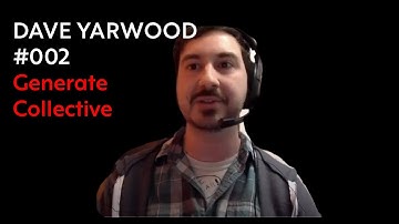 Dave Yarwood: Generative Music, Clojure, Listening to Data, and GANs | Generate Collective #002