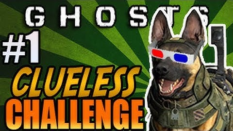 COD Ghosts Live - "The Clueless Challenge #1!" - Live Challenge - (COD Ghost Multiplayer)