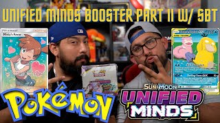 Unified Minds Reprint Booster Box W SBT Mewtwo Hunting!