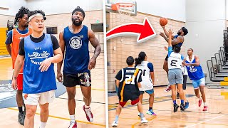 CASHNASTY PULLED UP TO MY MEN'S LEAGUE GAME AND IT GOT CRAZY!