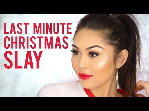 Quick & Easy Christmas Makeup: Last Minute Slay for the Holidays