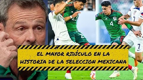 🇲🇽 ⚽ 🇺🇸EL MAYOR RIDÍCULO EN LA HISTORIA DE LA SELECCIÓN MEXICANA VS USA😭 #futbol #mexico