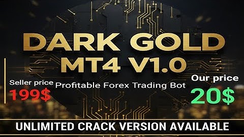 Dark Gold MT4 v1.0 | Automated Gold Trading Robot 2025