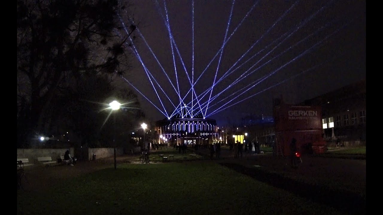 Update Kraftwerk Tonhalle Düsseldorf,Licht-Installation 09.12.21