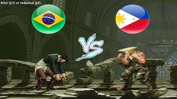 SNK vs. Capcom - SVC Chaos Plus - Artur vs redpaku4