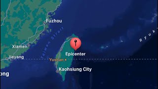 5.8 Earthquake Taiwan Region. Watch for larger movement! Friday! 4/26/2024