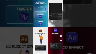 RECAP: Wiggle, Loop, Time Expressions + CC Blend It, Echo &amp; Bounce FX in #AfterEffects #AEExpression