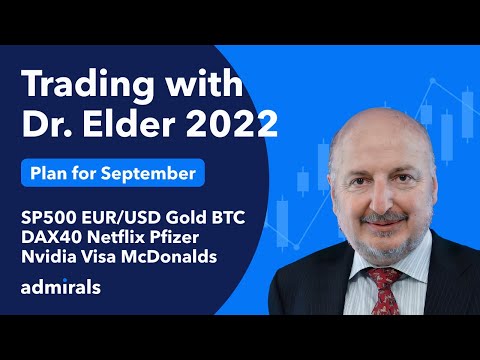 Dr. Alexander Elder 2022 / Bear market / SP500 EURUSD Gold  BTC Netflix Pfizer Nvidia Visa McDonalds