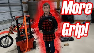 NEW TIRE & Maintenance for the Honda (really rips!)