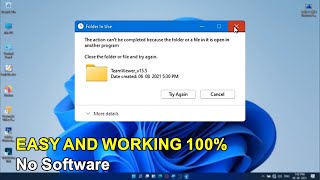 វិធីលុប Files \& Folder ដែលលុបមិនបាន| How to Delete Undeletable Files \& Folders in Windows 10\/11