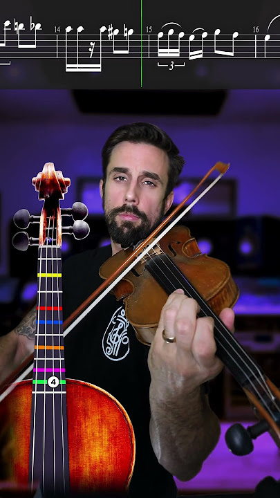 🎻 Carmen - Habanera - G. Bizet Tutorial with Sheet Music and Violin Tabs 🤘