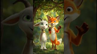 “बकरी और लोमड़ी की समझदारी | Best Moral Story in Hindi | Smart Goat & Clever Fox | Kahani for Kids”
